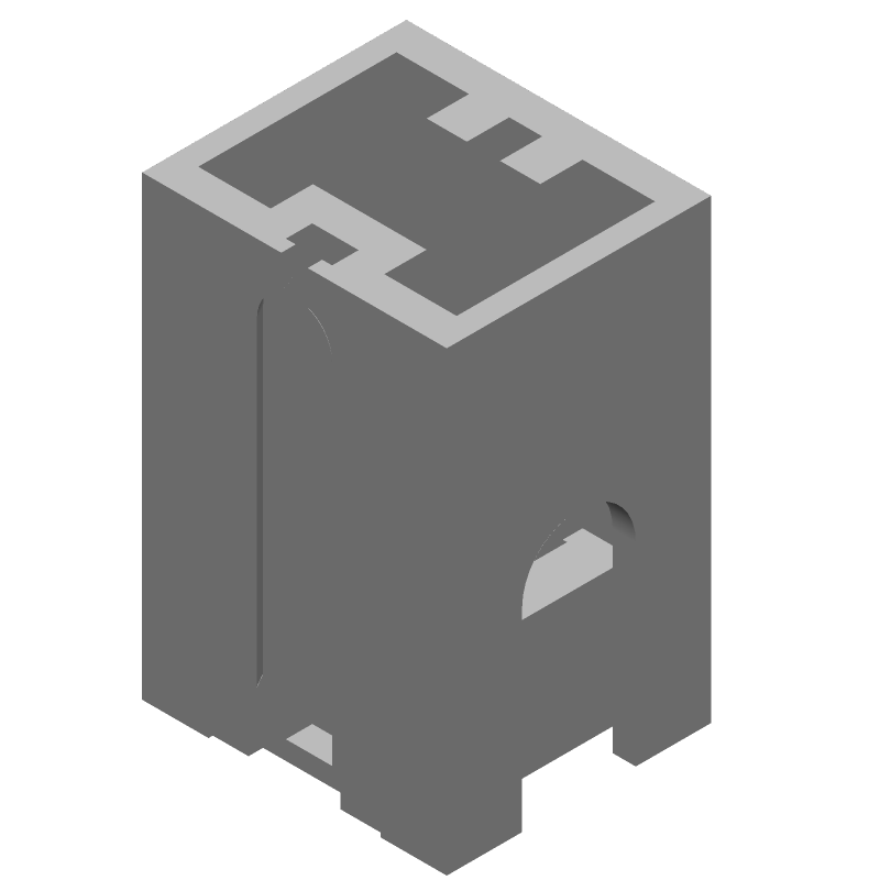 Connector Accessories Mounting Adapter Polycarbonate Black Carton