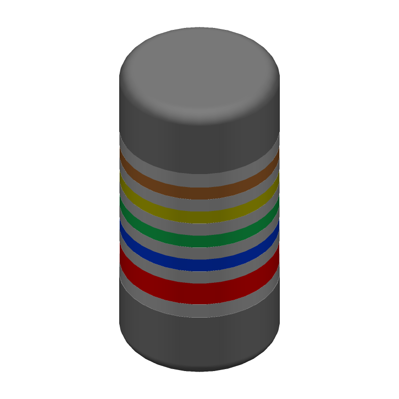 RESISTOR, THIN FILM, 0.2 W, 1 %, 50 ppm, 680 ohm, SURFACE MOUNT, 0904, MELF, ROHS COMPLIANT