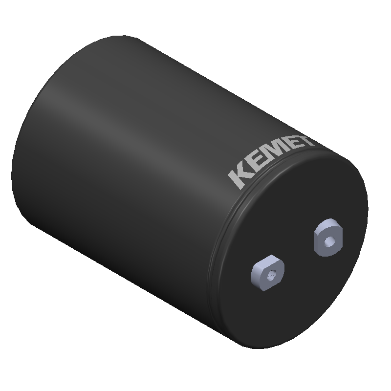 Cap Aluminum Lytic 1800uF 550V 20% (77 X 105mm) Screw Terminal 0.167 Ohm 10300mA 20000h 85°C