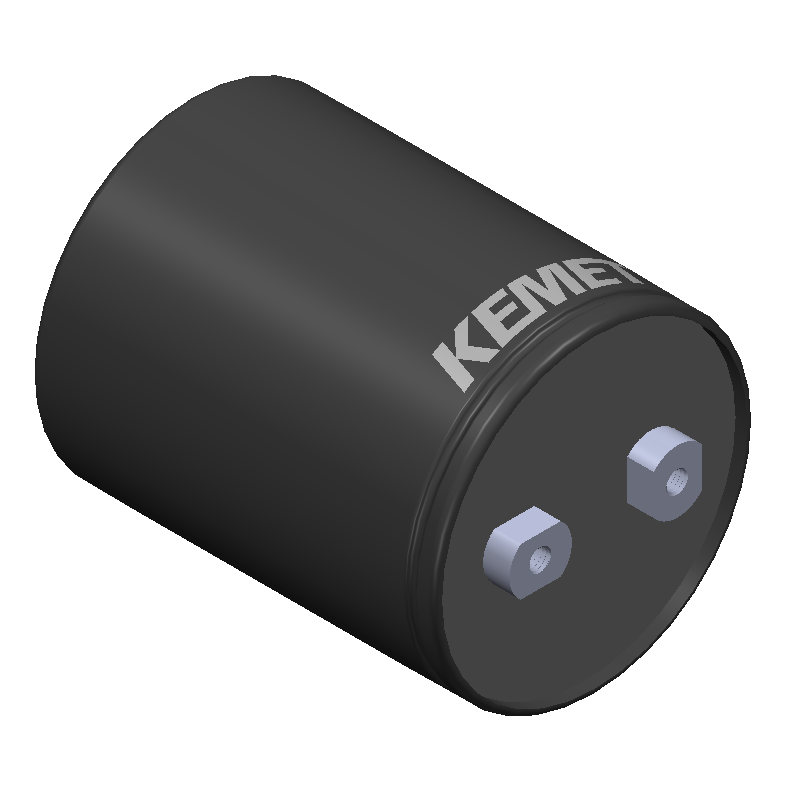 Cap Aluminum Lytic 1000uF 550V 20% (66 X 82mm) Screw Terminal 0.303 Ohm 6500mA 20000h 85°C