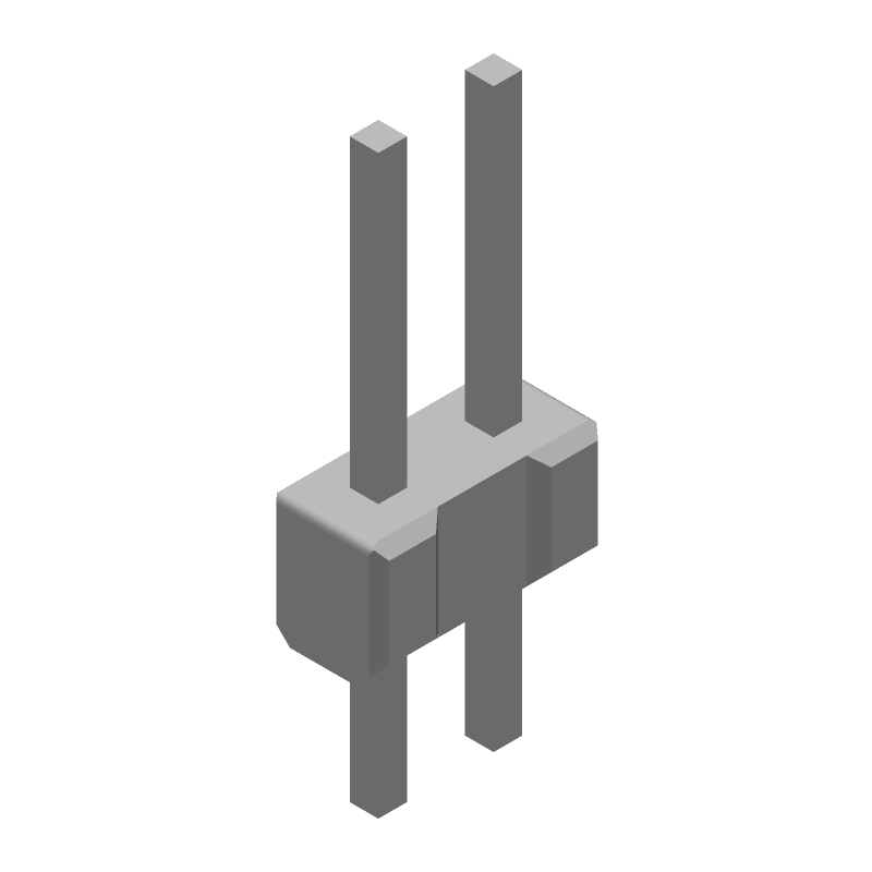 Conn Unshrouded Header HDR 1 POS Solder ST Thru-Hole Box
