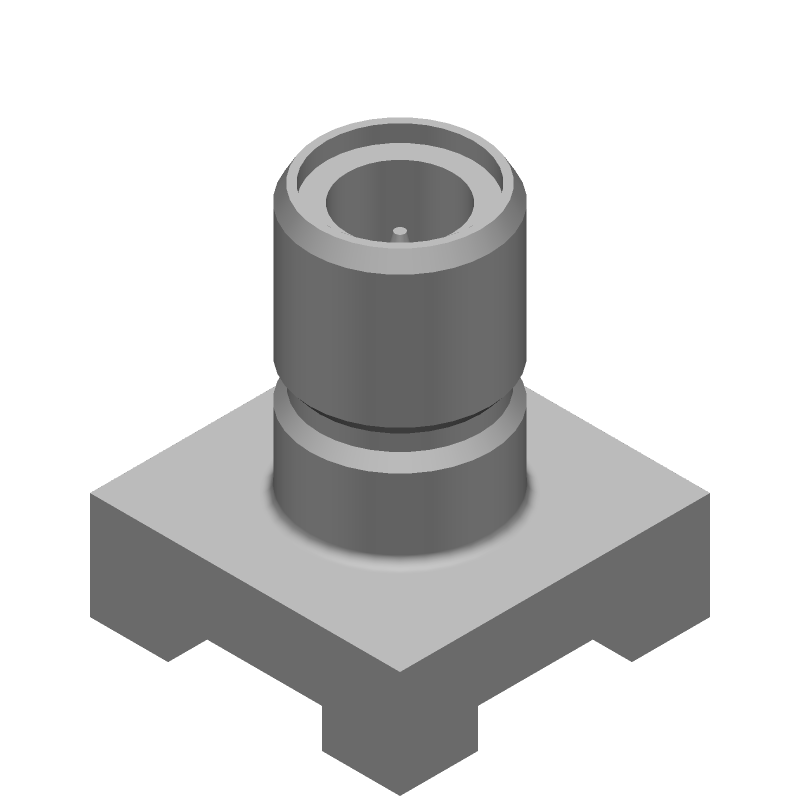 SMB SMT Female 50R Gold Plated RF Connector