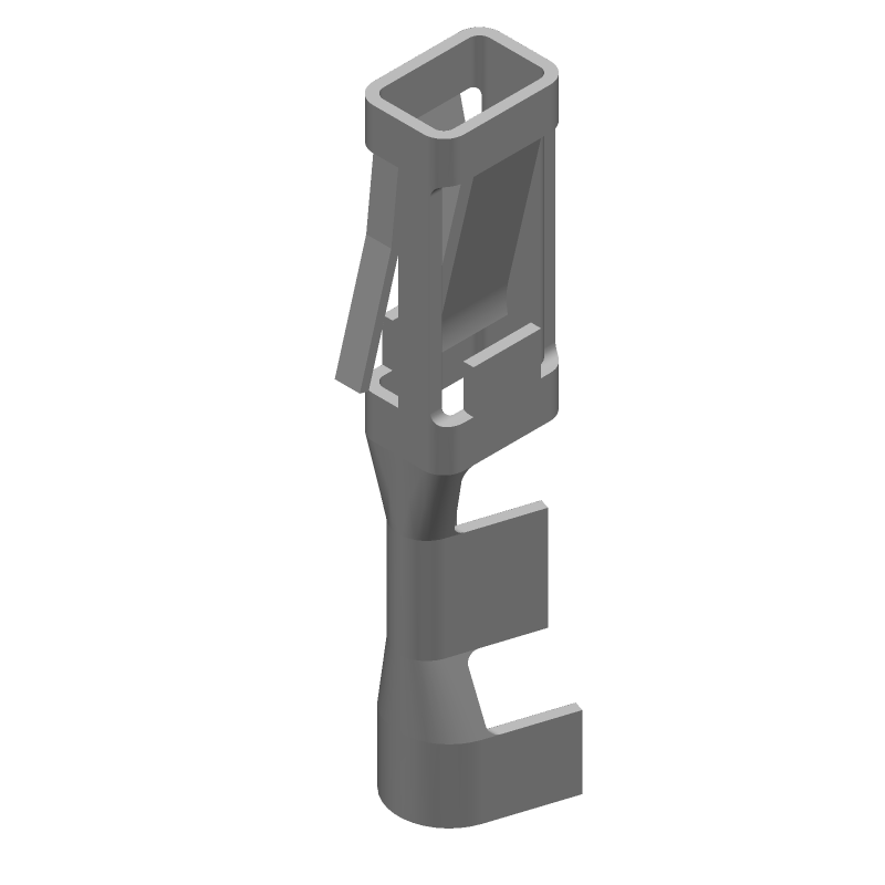 Signal Contact, Female, Crimp, 18-22AWG, 5A, Tin Plated Bronze