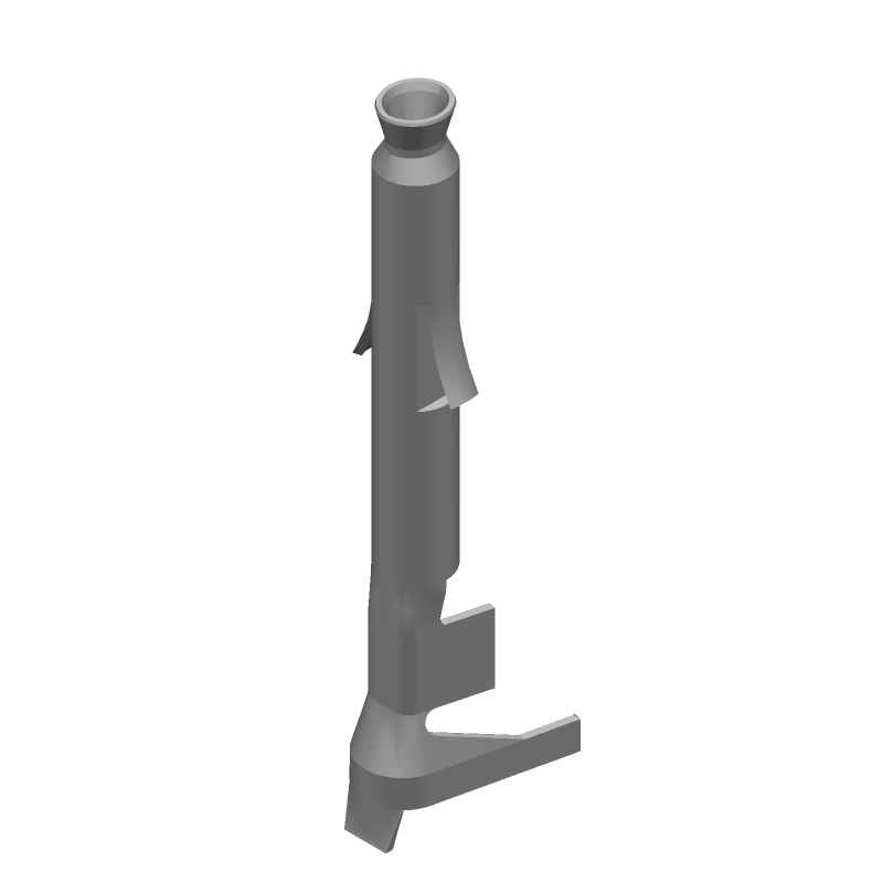 Female Socket, Crimp, 7A, 600V, Wire-to-Wire, Brass/Nickel/Gold