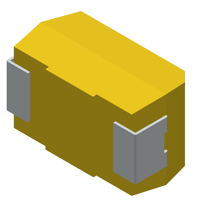 Tantalum Capacitor, 1mF, 2.5V, 20%, 5mR ESR, 2917 SMD