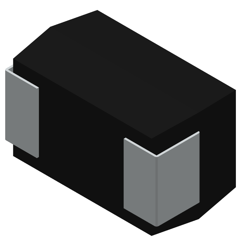 100uF 10V Aluminum Polymer Capacitor, 2917 SMD, 10mR ESR