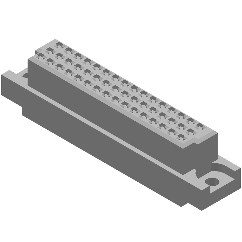 48 Pos 2.54mm Crimp Receptacle Housing, Wire-to-Board, 1.5A, 250V