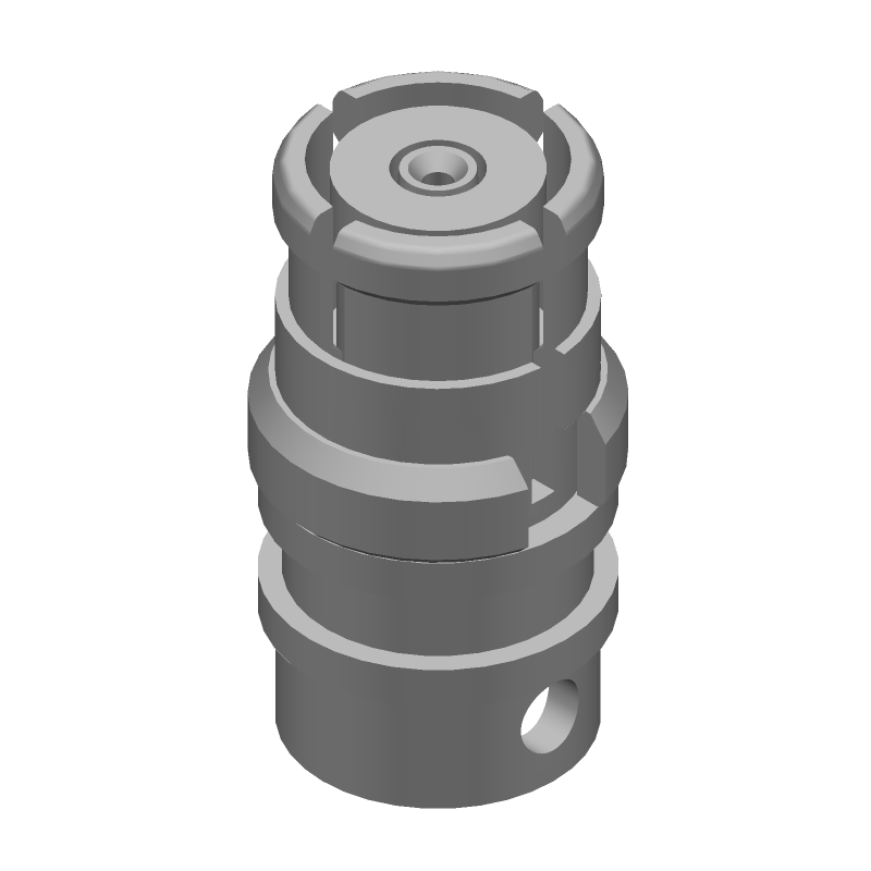 RF Connector: 40GHz, 50 Ohm, Solder, Straight, Cable Mount