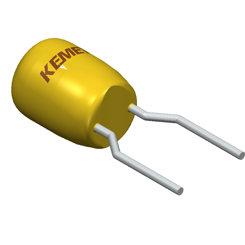Tantalum Capacitor, 10uF, 25V, 10% Tol, Radial, Through Hole