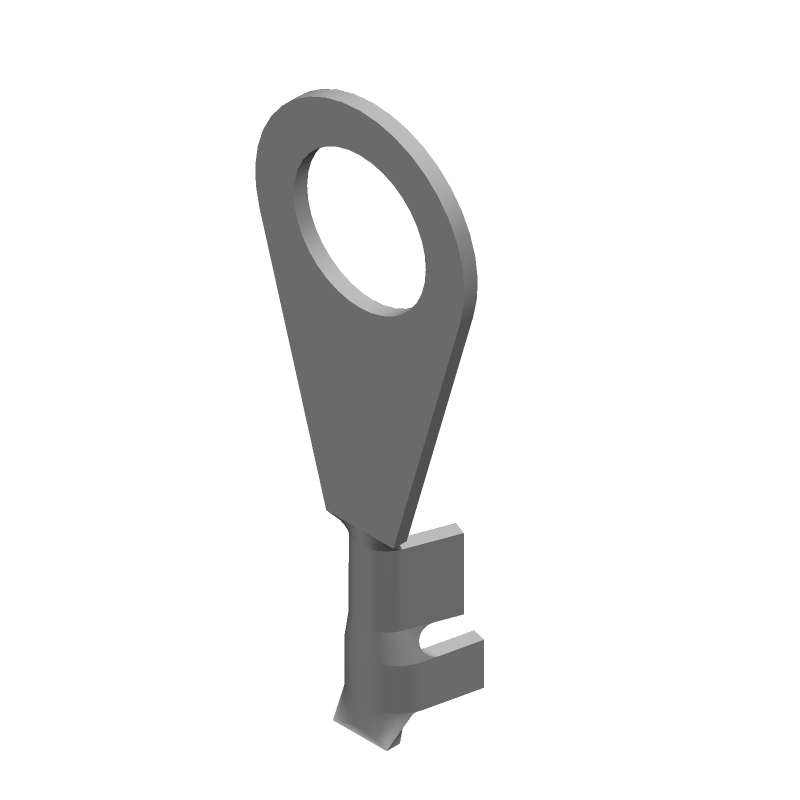 Ring Terminal 20-24AWG Brass Tin 1.98mm Wire Dia