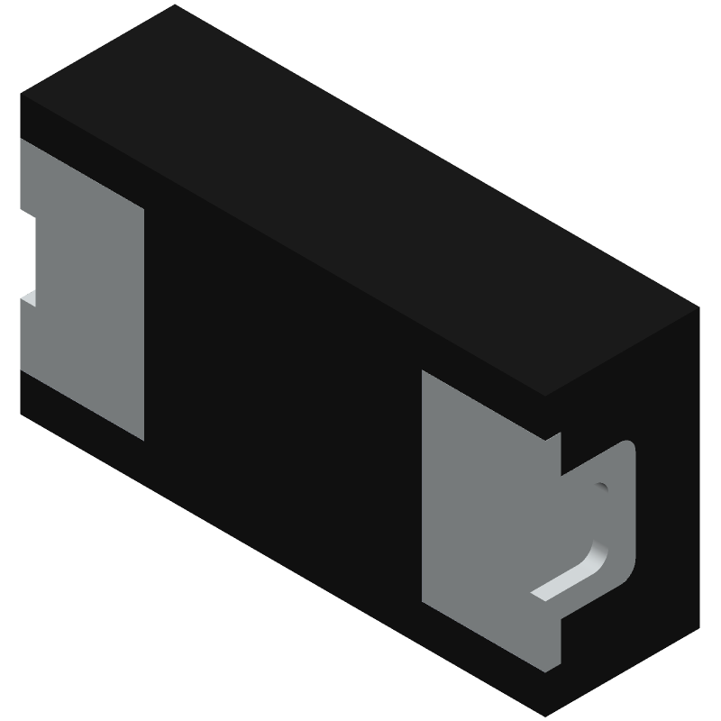 47uF 10V 1206 Tantalum Capacitor, SMD, 20% Tol