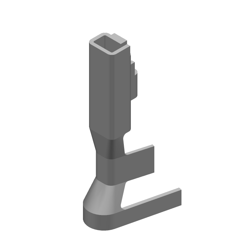Power Connector, Wire-to-Wire, 12A, 600V, Crimp, Tin Plated Brass