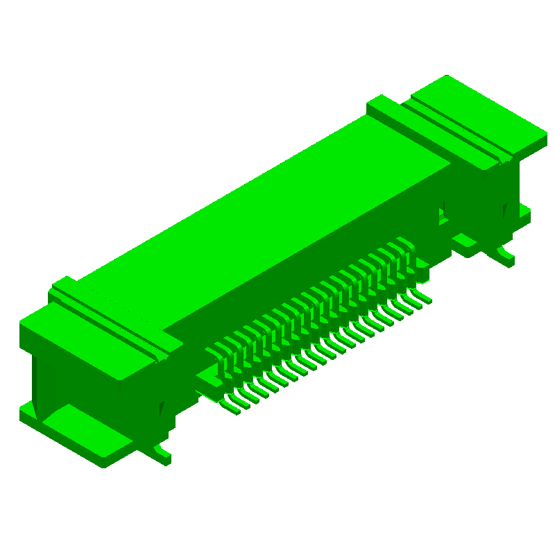 Conn Wire to Board RCP 21 POS 0.5mm Solder RA SMD T/R