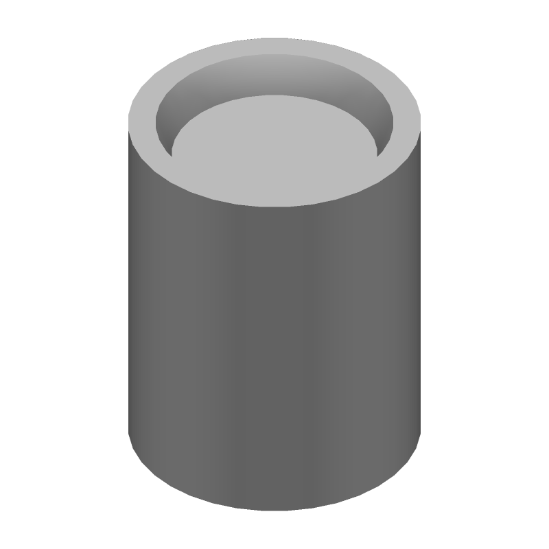 Copper Crimp Terminal, 8AWG, Tin Plated, Non-Insulated