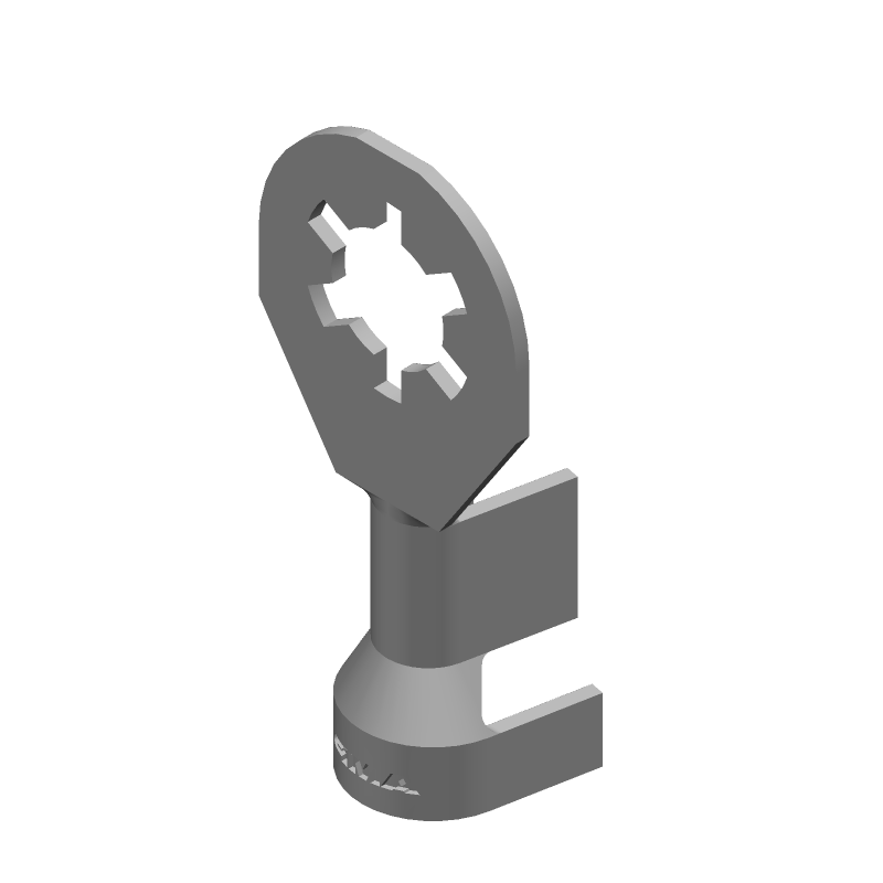 Ring Terminal, 10-12AWG Copper, Tin Plated, Non-Insulated