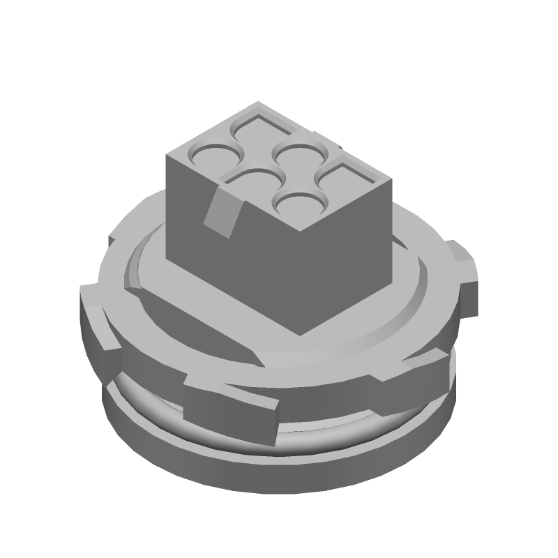6 Pos 600V 19A Rectangular Bulkhead Connector, Wire-to-Wire, Crimp, Nylon