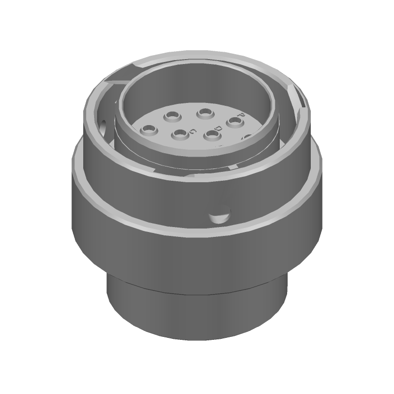 Conn Circular PIN 14 POS Crimp ST Cable Mount 14 Terminal 1 Port Automotive Package