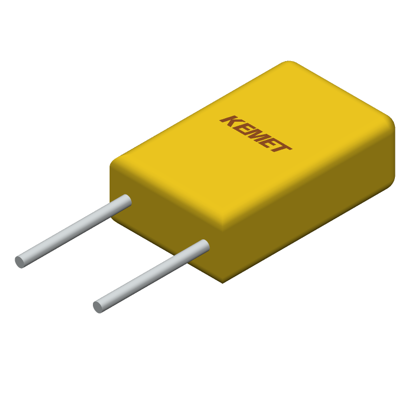 1uF 100V X7R Ceramic Capacitor, Radial, 10% Tol