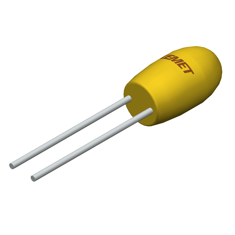 Tantalum Capacitor 3.3uF 35V 10% Radial 125C Bulk