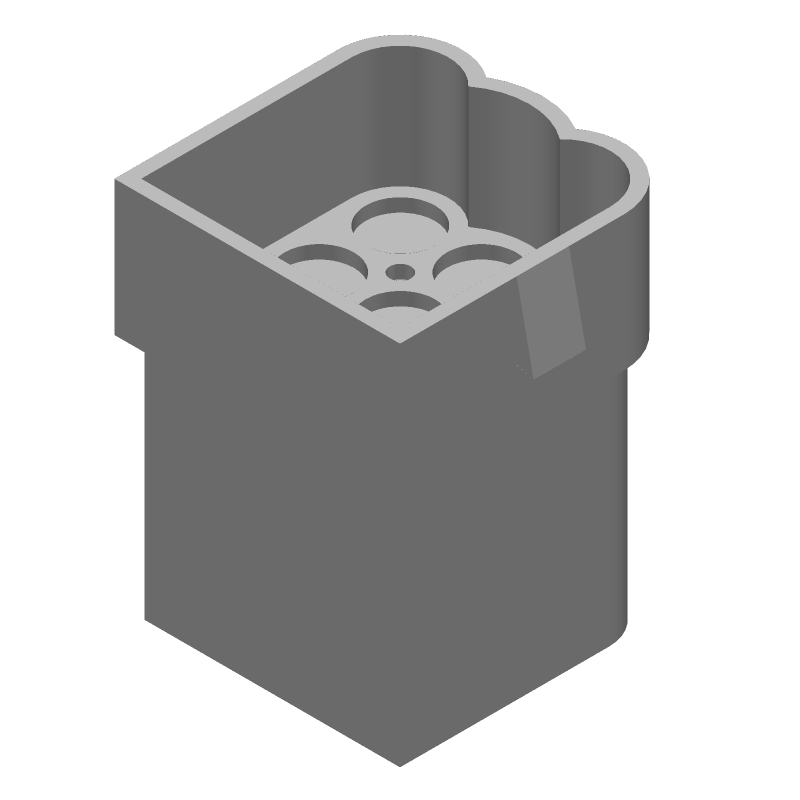 9 Pos Wire-to-Wire Connector, Female, 28A, 250V, Crimp