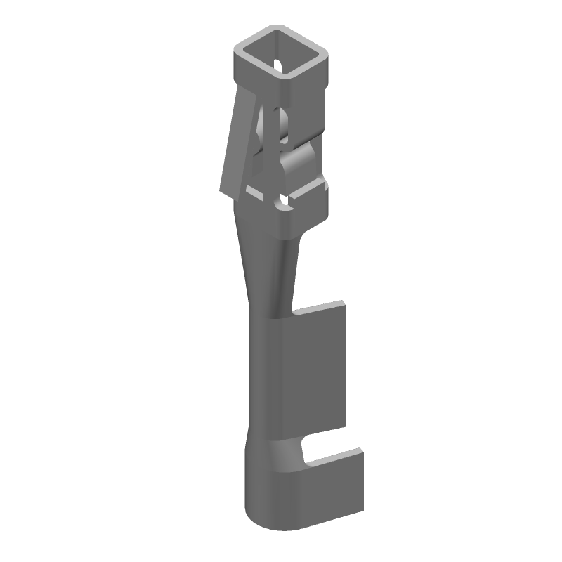 Female Signal Contact, 3A, 20-26AWG Crimp, Tin Plated Bronze