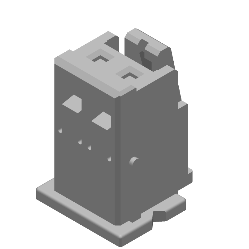 2 Pos 2.5mm Crimp Wire Housing, 4.5A, 250V, Straight