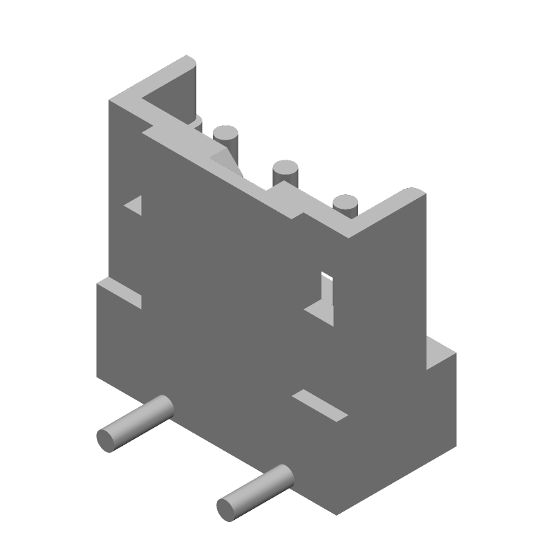 3 Pos 2mm Straight SMD Header, 4A, Tin, UL94 V-0