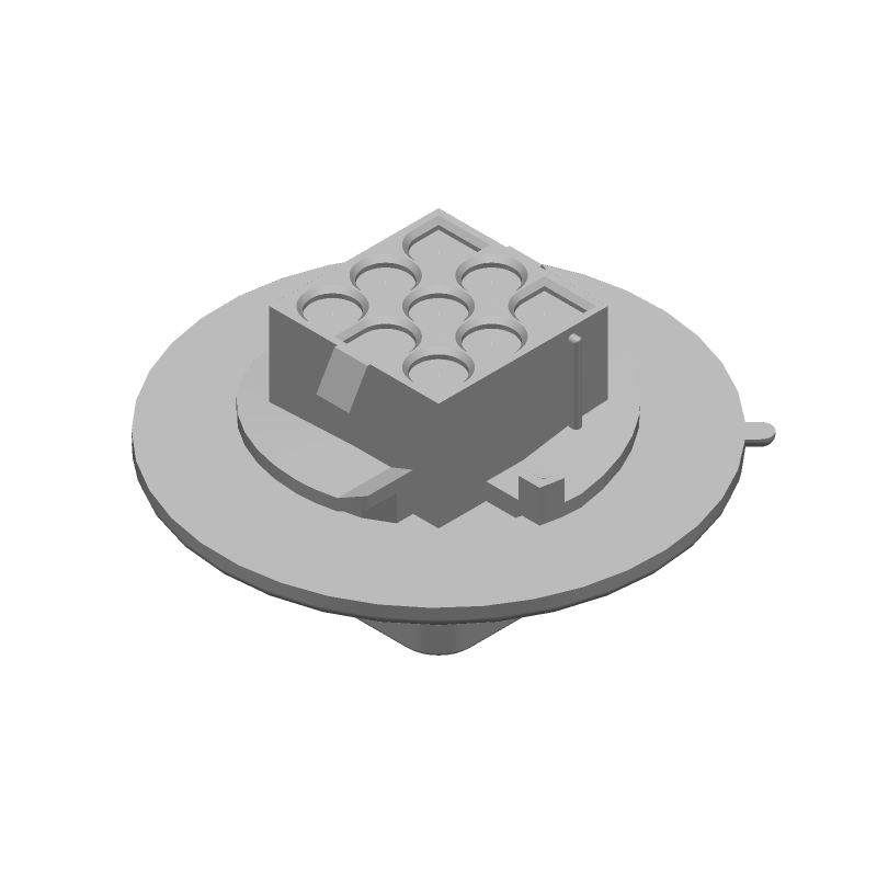 9 Pos Wire Housing, 6.35mm Pitch, 19A, 600V, Panel Mount, Straight