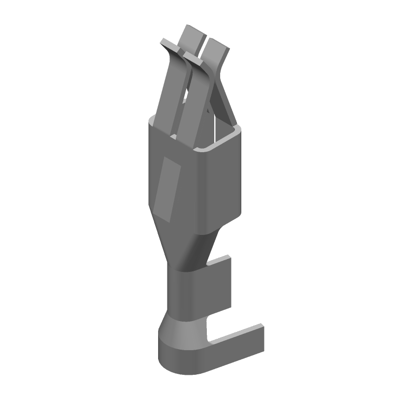 Signal Contact, Female, Crimp, Tin, Brass, 17-20AWG, Straight