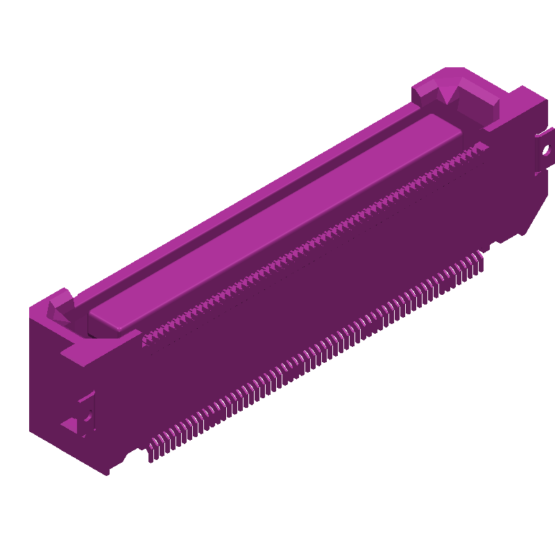 RIGHT ANGLE RECEPTACLE 0.5 MM PITCH