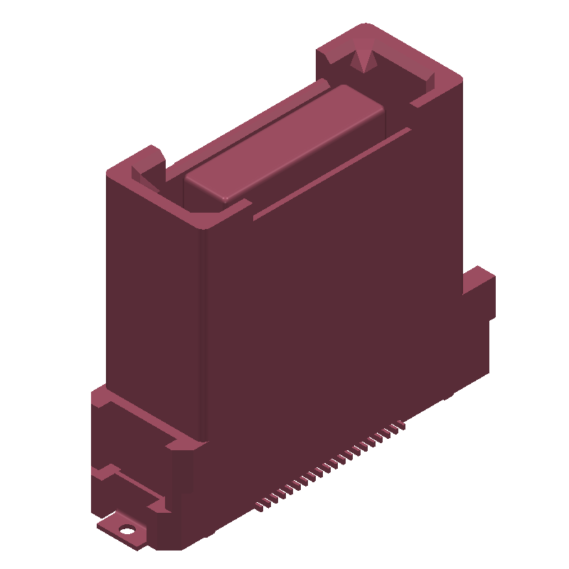 STRAIGHT RECEPTACLE 0.5 MM PITCH