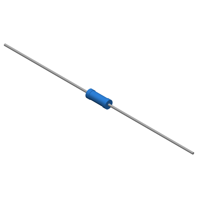 RESISTOR, THIN FILM, 0.6 W, 1 %, 50 ppm, 2400 ohm, THROUGH HOLE MOUNT, AXIAL LEADED, ROHS COMPLIANT