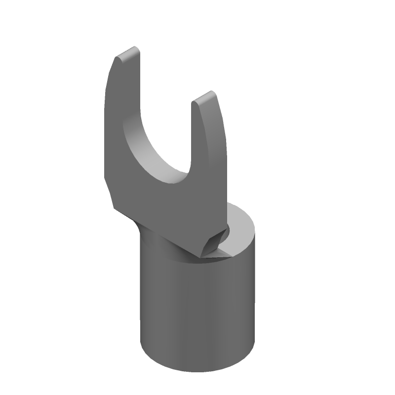 Copper Tin Ring Terminal 16-22AWG 10.8mm Crimp