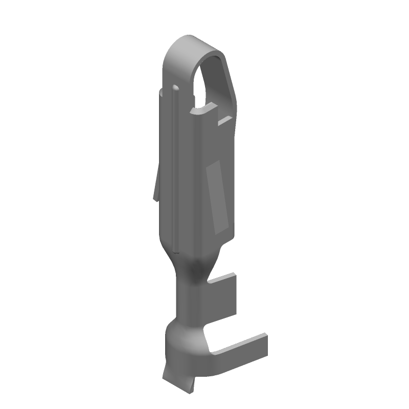 7A Signal Contact, Crimp, 16-20AWG, Gold Plated Bronze