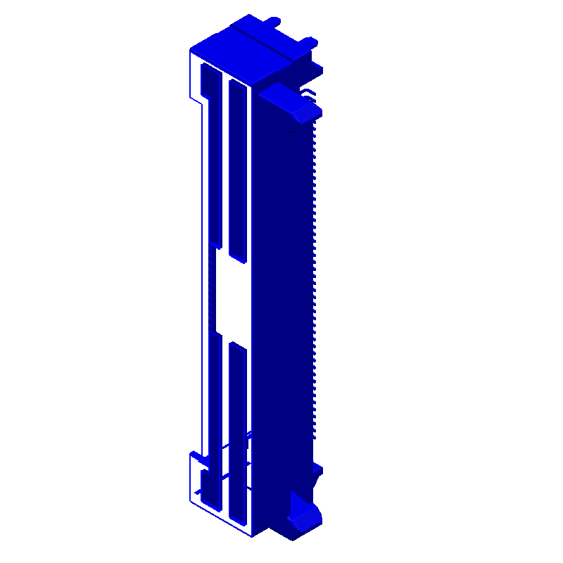 Conn Board to Board HDR 100 POS 0.8mm Solder RA SMD Automotive Tray