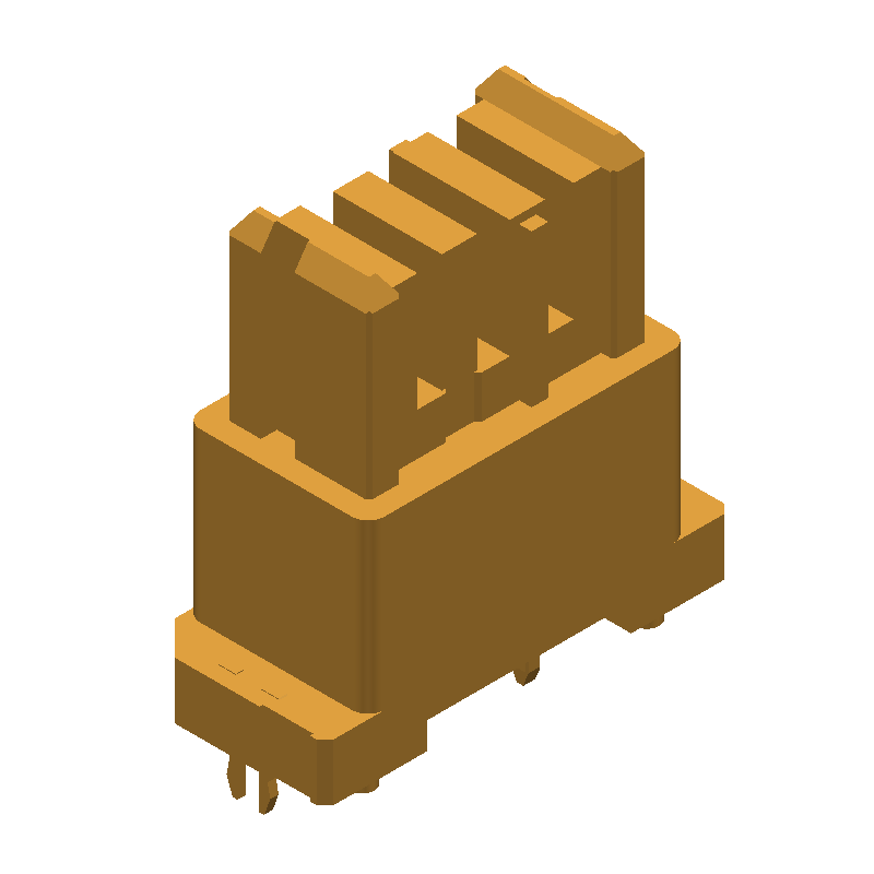 CONN HEADER 2POS PCB VERT
