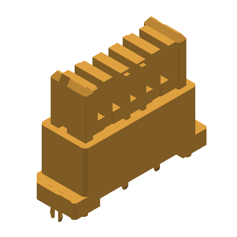 CONN HEADER 3POS PCB VERT