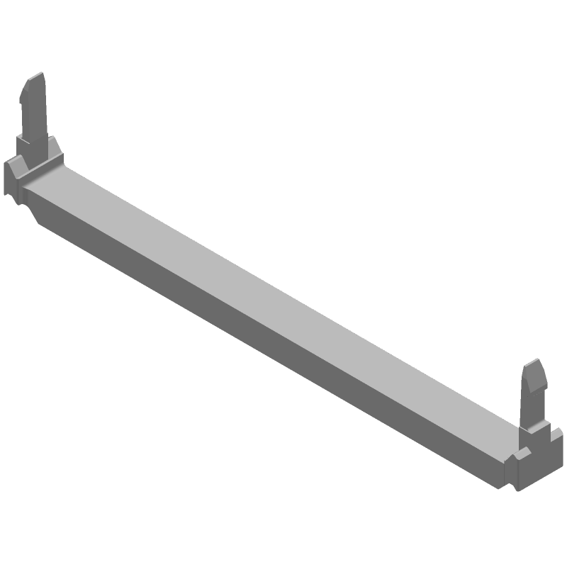 Connector Accessories Strain Relief Straight Thermoplastic Black Gold/Palladium Nickel Bag/Box