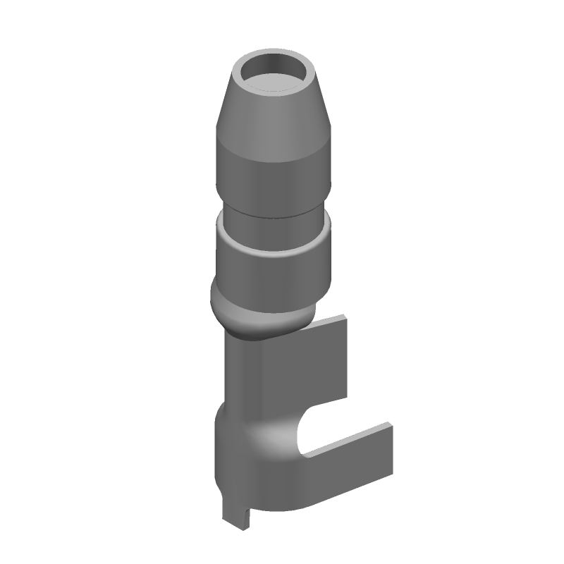 Signal Crimp Contact PIN M 14-20AWG Tin Brass ST Cable Mount