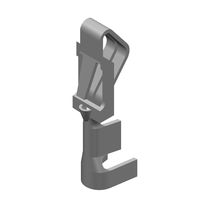 Female Crimp Signal/Power Contact, 6A, 18-24AWG, Tin Plated Brass