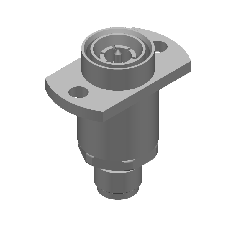 SMA RF Adapter, Male-Male, Straight, SS, Gold