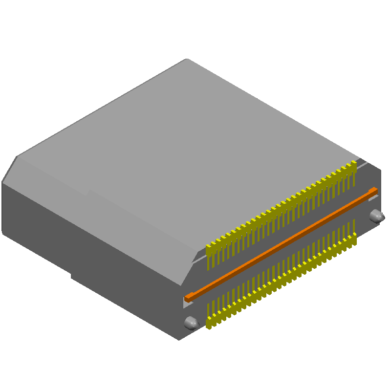 0.5mm 60 Pos HDR 2 Row Straight SMT Terminal Strip