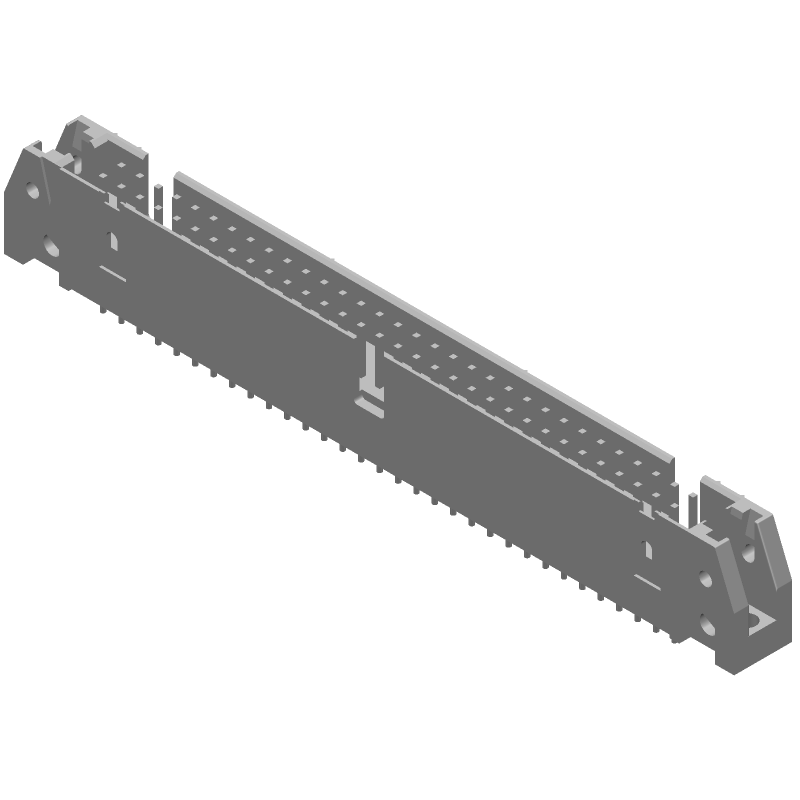 64 Pos 2.54mm Shrouded Header HDR, Straight, Thru-Hole, 1A, 250V