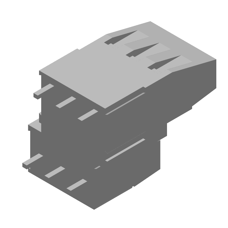 3 Pos Terminal Block, 5.08mm Pitch, 17.5A, 300V, Straight, Thru-Hole