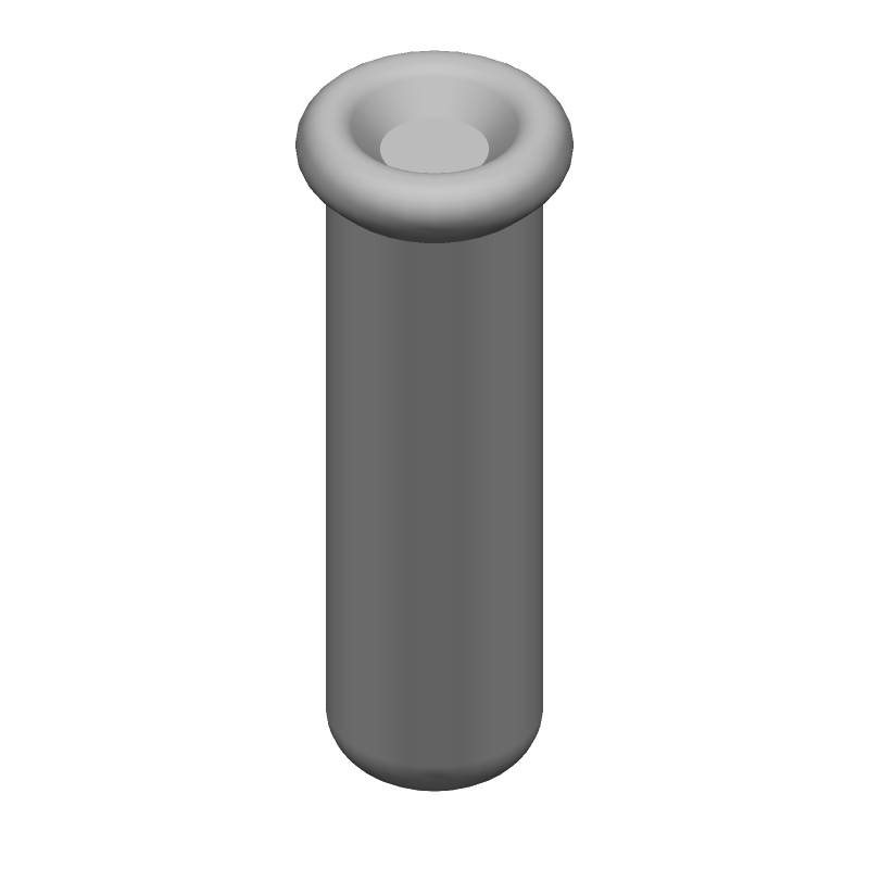 1-Pos Signal Receptacle, 5A, Gold/Tin Plated, Surface Mount