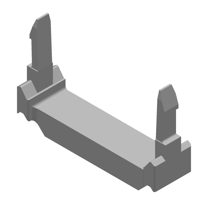 Connector Accessories Strain Relief Straight Thermoplastic Black Gold/Palladium Nickel Bag/Box