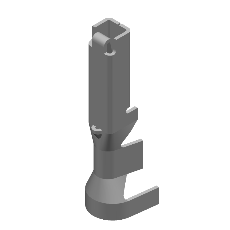 Female Power Terminal, Crimp, 14A, 1.5mm Tab, Bronze/Tin