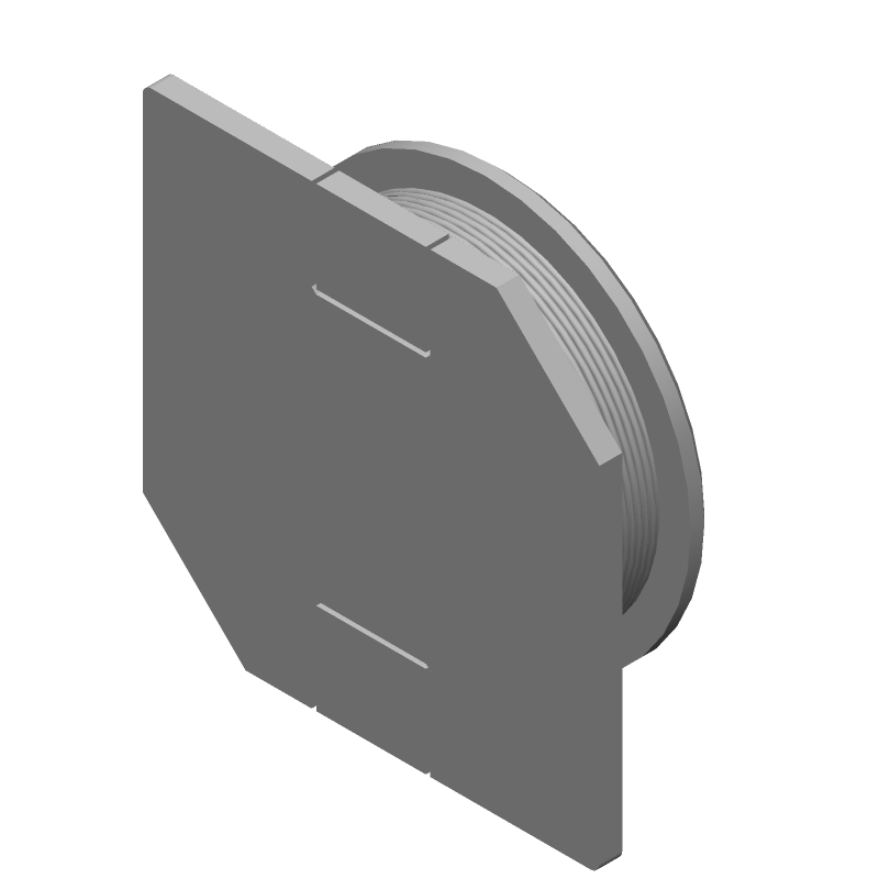 Inductor Power Unshielded Wirewound 6.8uH 20% 100KHz 15Q-Factor Ferrite 2.2A 0.052Ohm DCR T/R