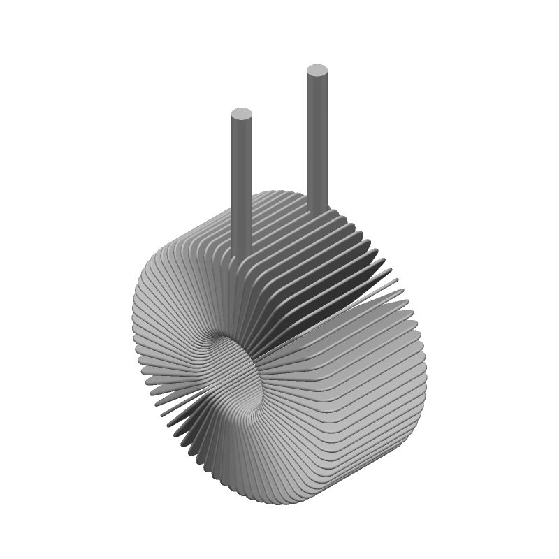Radial Inductor, 10uH, 11A, Ferrite, Shielded