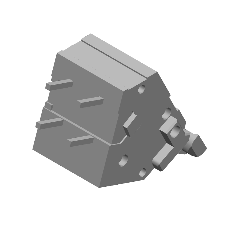 Conn PC Terminal Block RCP 2 POS 5mm Solder Thru-Hole 16A/Contact Box/Carton